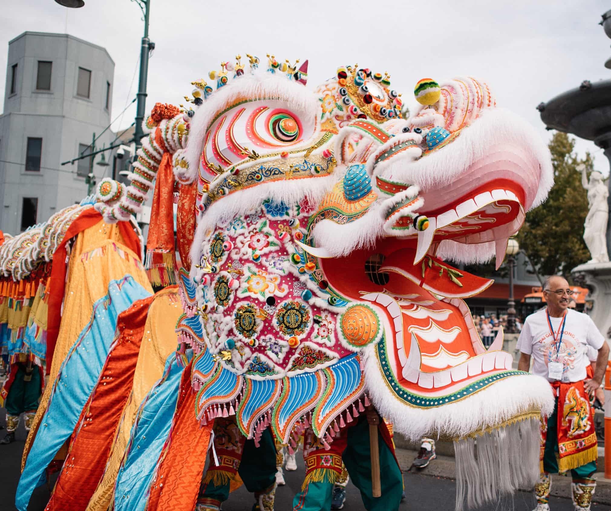 lễ hội múa lân ở Australia ảnh 4 le hoi mua lan o Australia anh 4