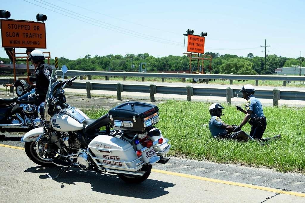 đoàn xe hộ tống TT Trump ảnh 3 doan xe ho tong TT Trump anh 3