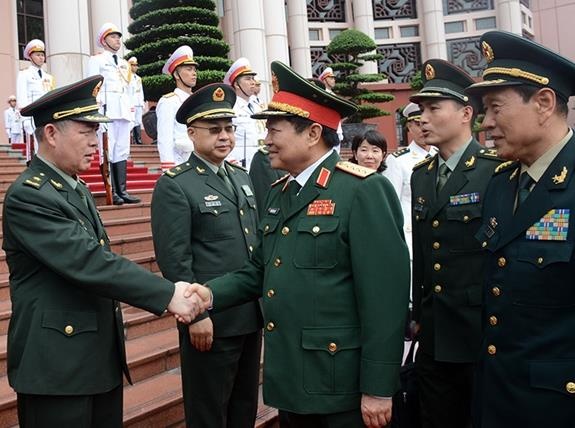 Bo truong Quoc phong Trung Quoc tham chinh thuc Viet Nam hinh anh