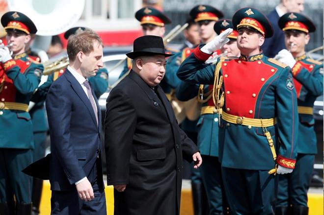 chuyen tham Nga cua Chu tich Kim Jong Un anh 1