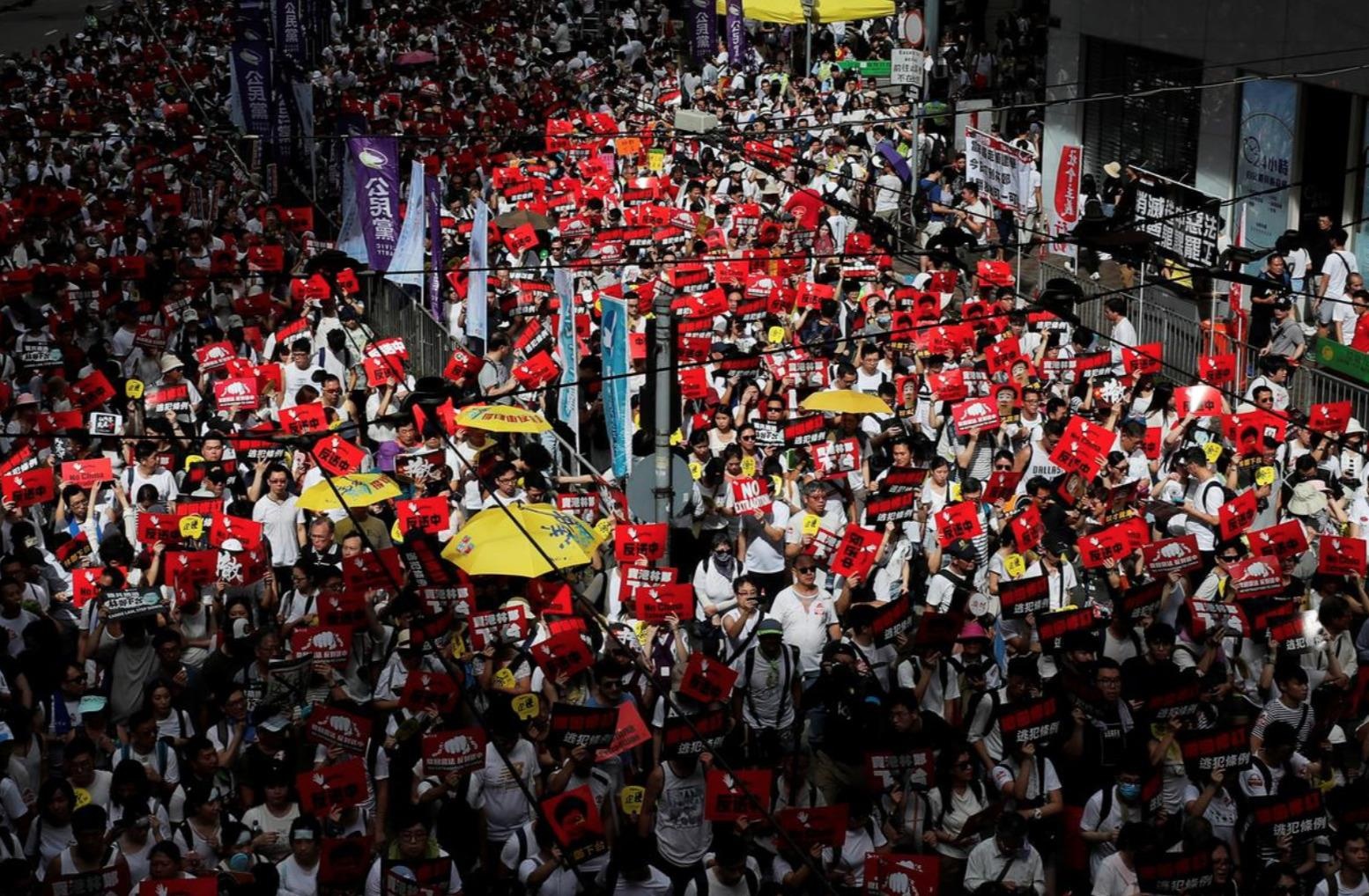 nguoi hong kong bieu tinh chong luat dan do anh 10