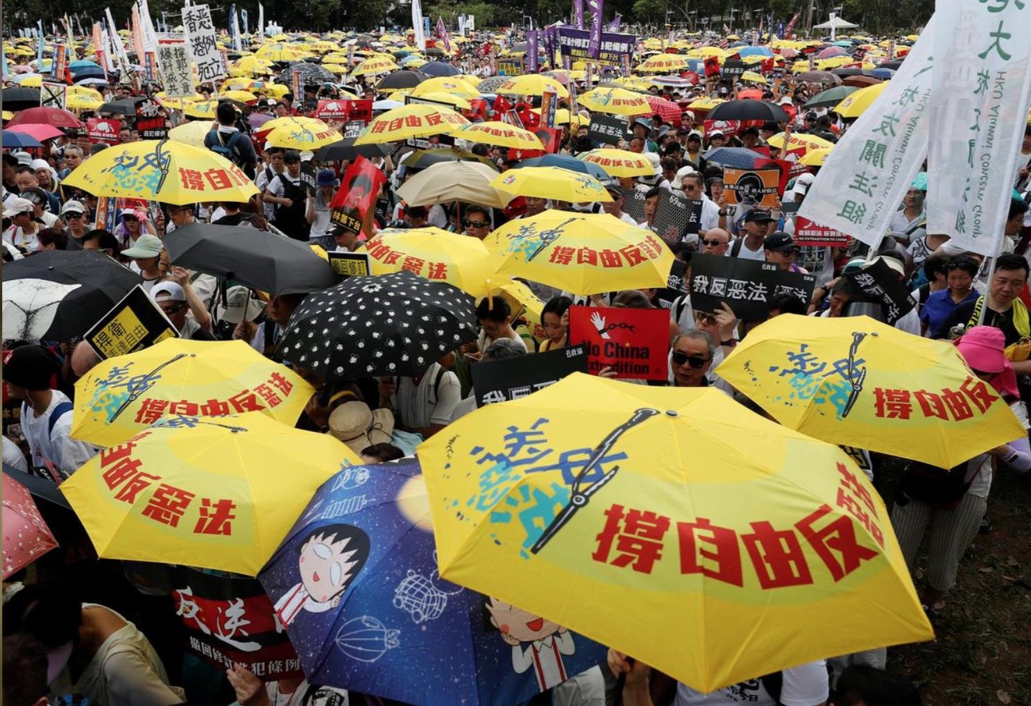 nguoi hong kong bieu tinh chong luat dan do anh 11