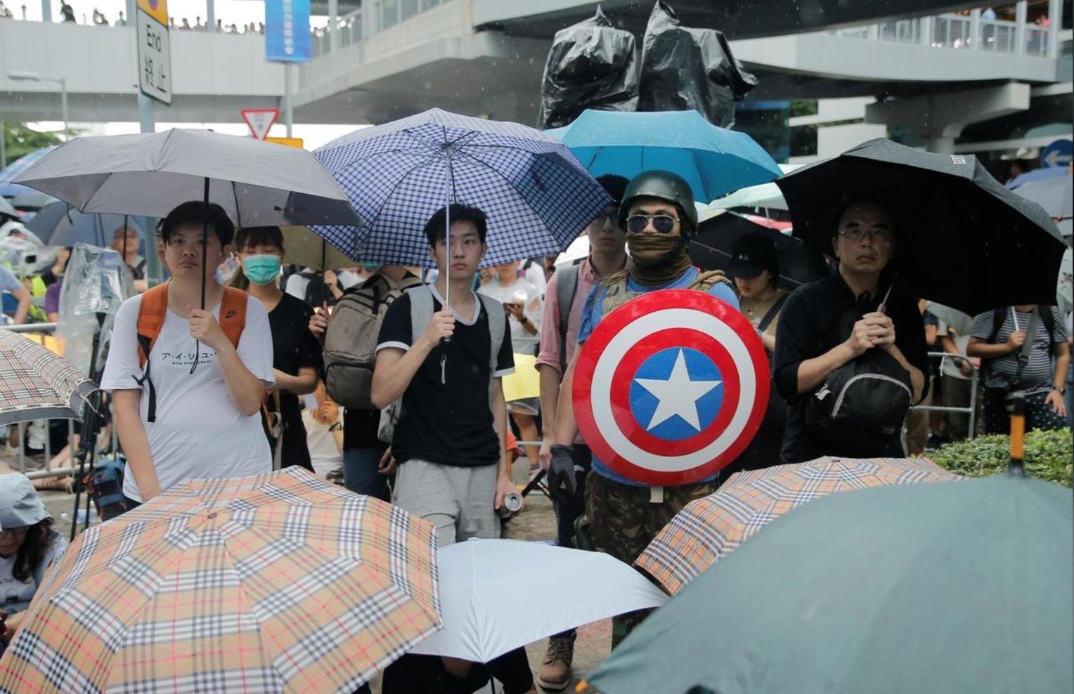 Hong Kong bieu tinh chong luat dan do anh 5