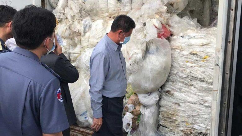 Campuchia tra lai 83 container rac don ve cang Preah Sihanouk hinh anh