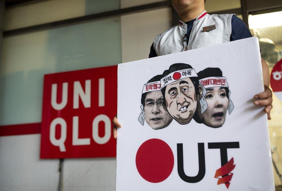 Hàn quốc biểu tình tẩy chay Nhật Bản ảnh 8 Han quoc bieu tinh tay chay Nhat Ban anh 8