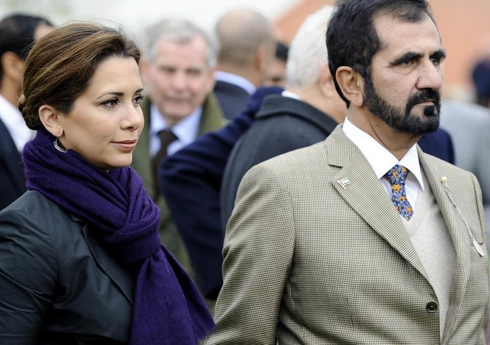 Cong chua Jordan va tieu vuong Dubai dua nhau ra toa hon nhan o Anh hinh anh