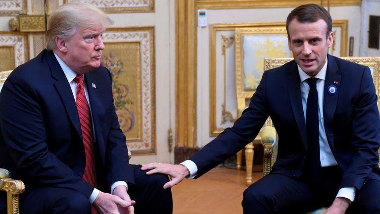 TT Trump cao buoc TT Macron gui tin hieu lan lon anh 1