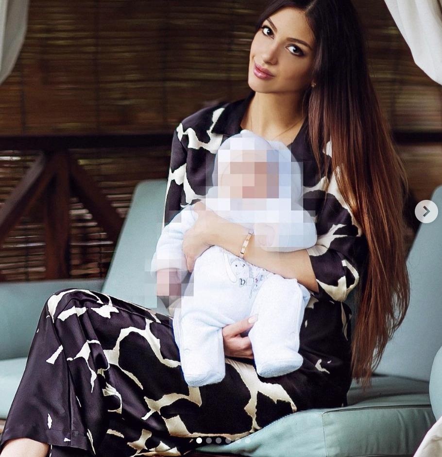 Hoa hậu Nga khẳng định con trai là con cựu vương ảnh 1 Hoa hau Nga khang dinh con trai la con cuu vuong anh 1