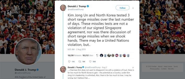 Trieu Tien theo doi loat 'bom tweet' cua Trump anh 1