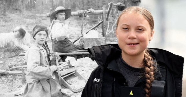 Greta Thunberg bị nghi du hành thời gian ảnh 1 Greta Thunberg bi nghi du hanh thoi gian anh 1