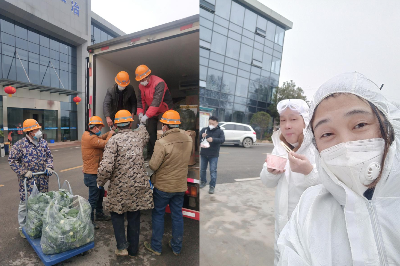 Giua tam dich, nguoi Vu Han tinh nguyen lam tai xe dua don y bac si hinh anh