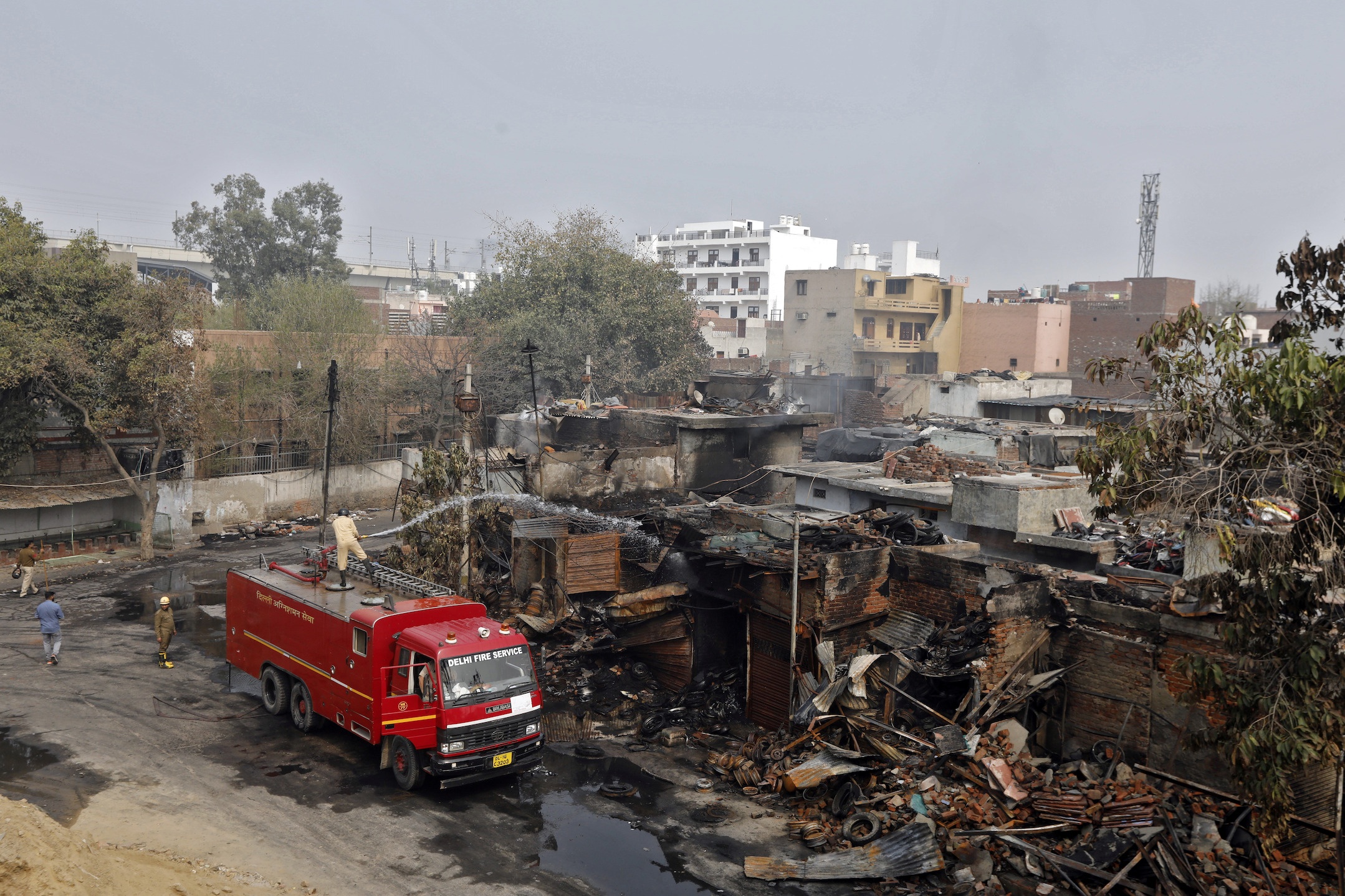 bieu tinh New Delhi anh 10