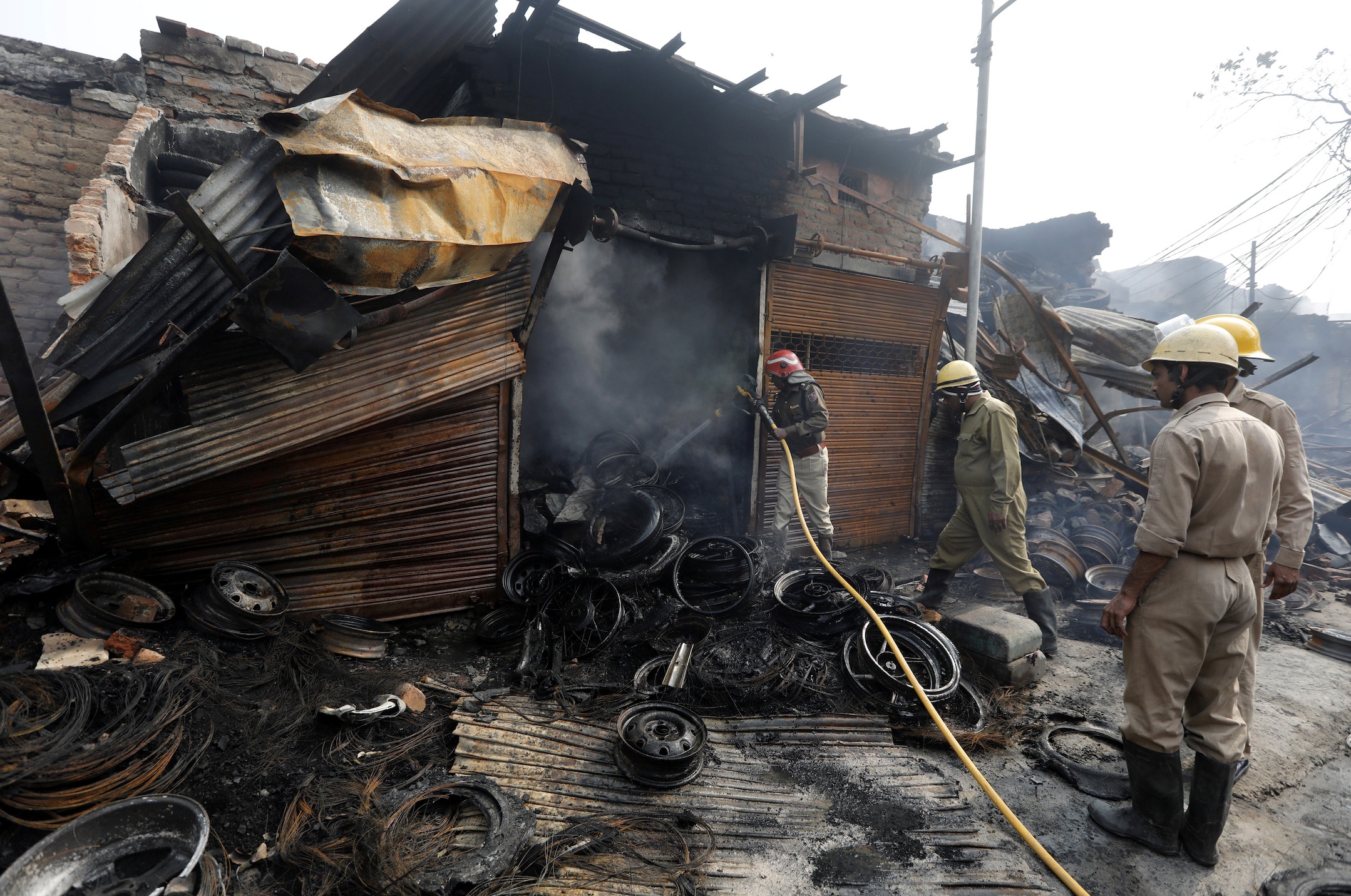 bieu tinh New Delhi anh 12