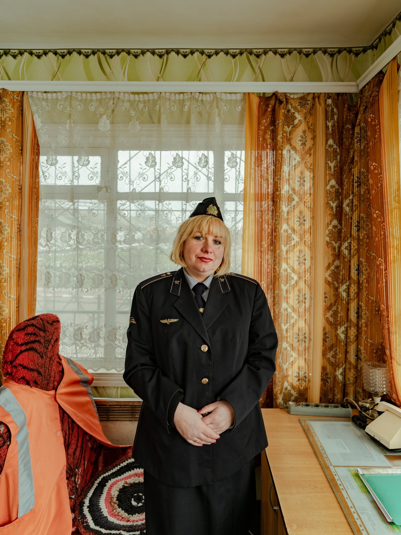 nhân viên gác chắn Ukraine ảnh 13 nhan vien gac chan Ukraine anh 13