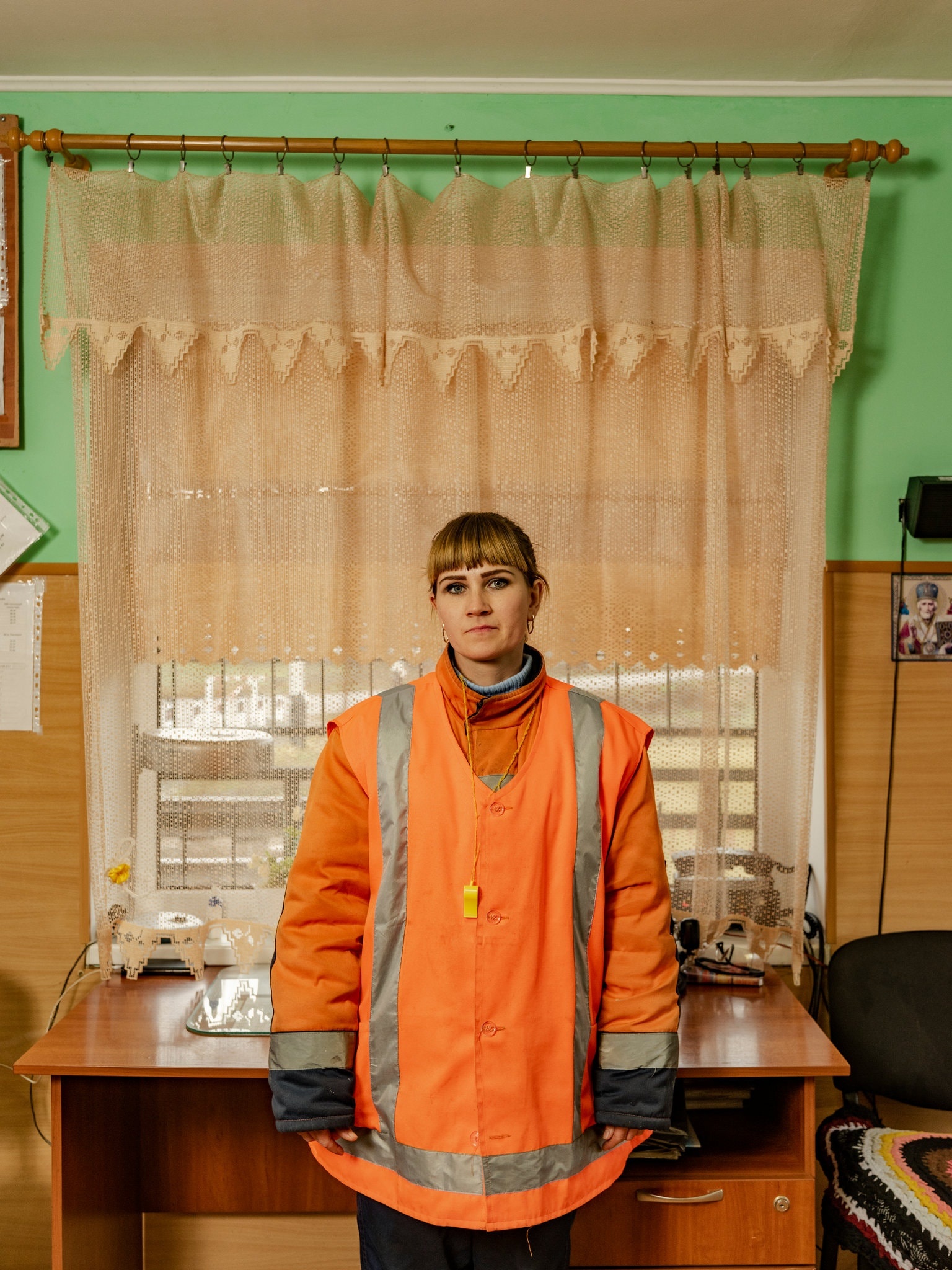 nhân viên gác chắn Ukraine ảnh 5 nhan vien gac chan Ukraine anh 5