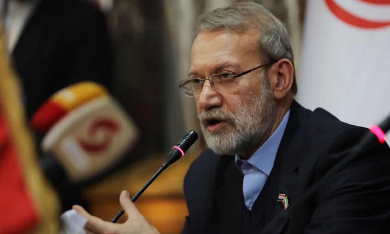 Chu tich quoc hoi Iran nhiem virus hinh anh