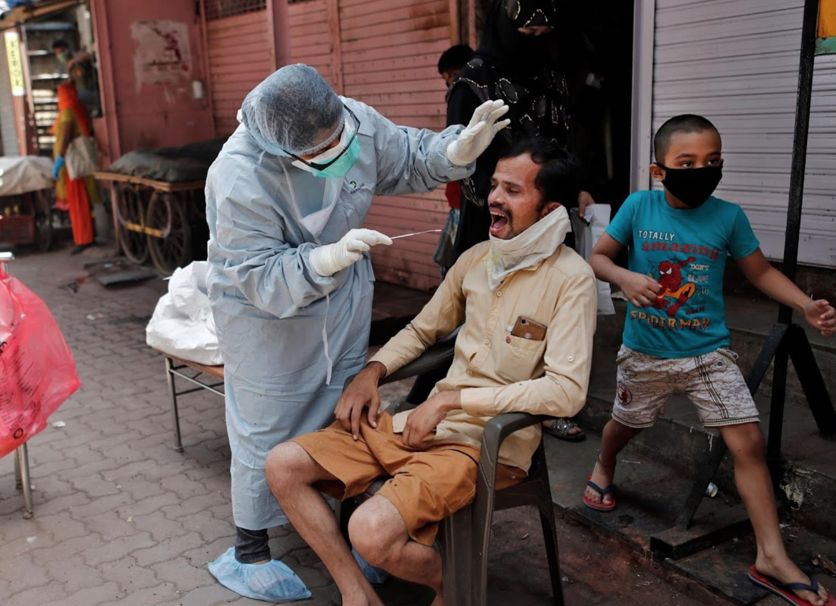 cac khu o chuot bi phong toa o An Do anh 17