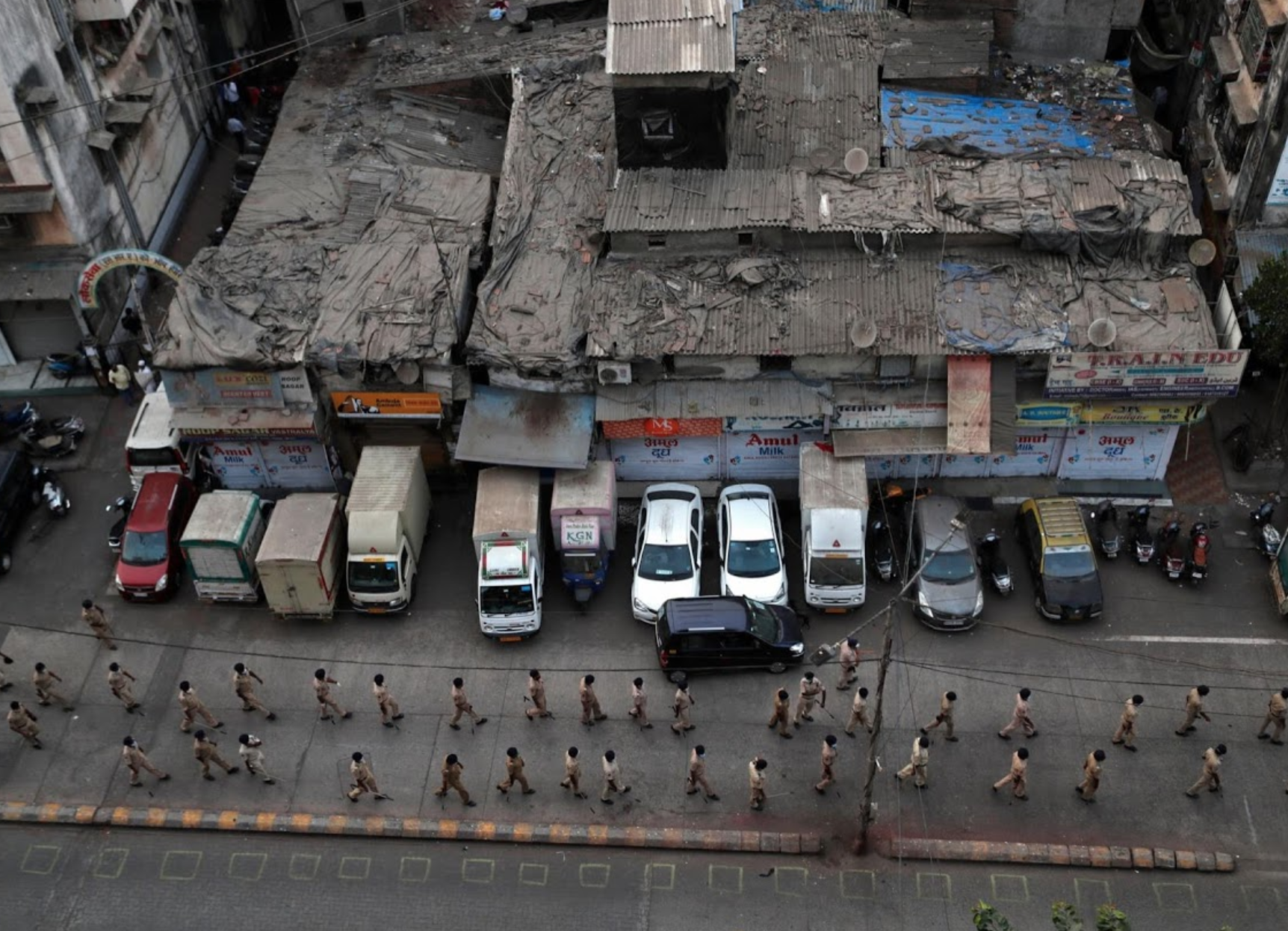 cac khu o chuot bi phong toa o An Do anh 2