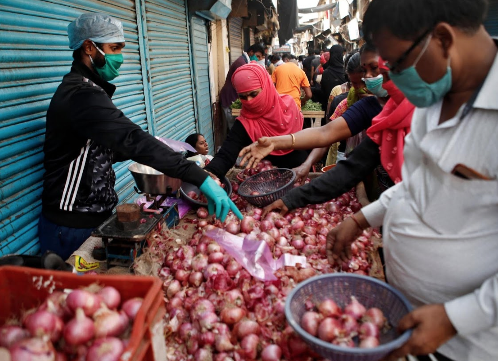 cac khu o chuot bi phong toa o An Do anh 10