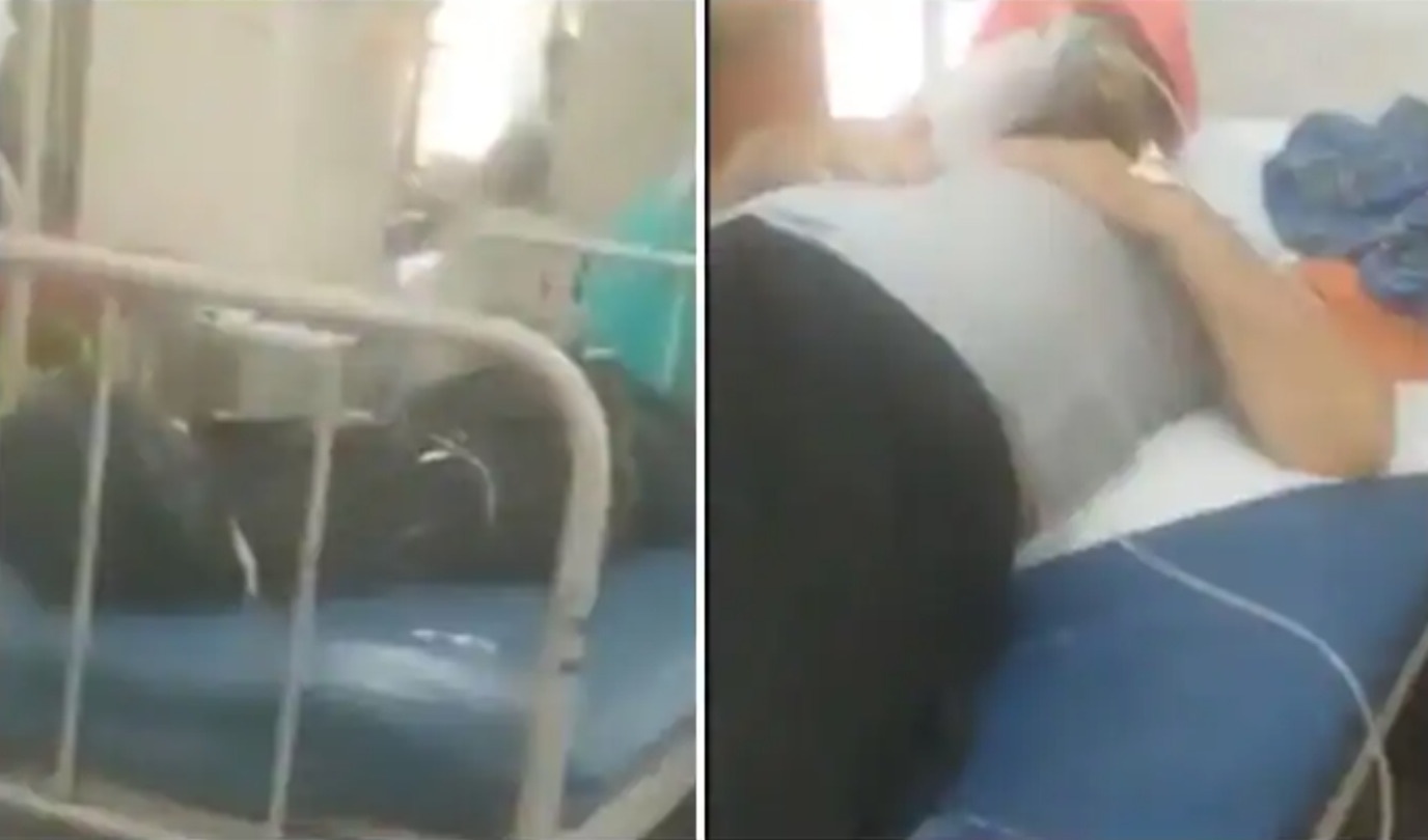 Benh vien An Do xep thi the canh benh nhan Covid-19 gay phan no hinh anh