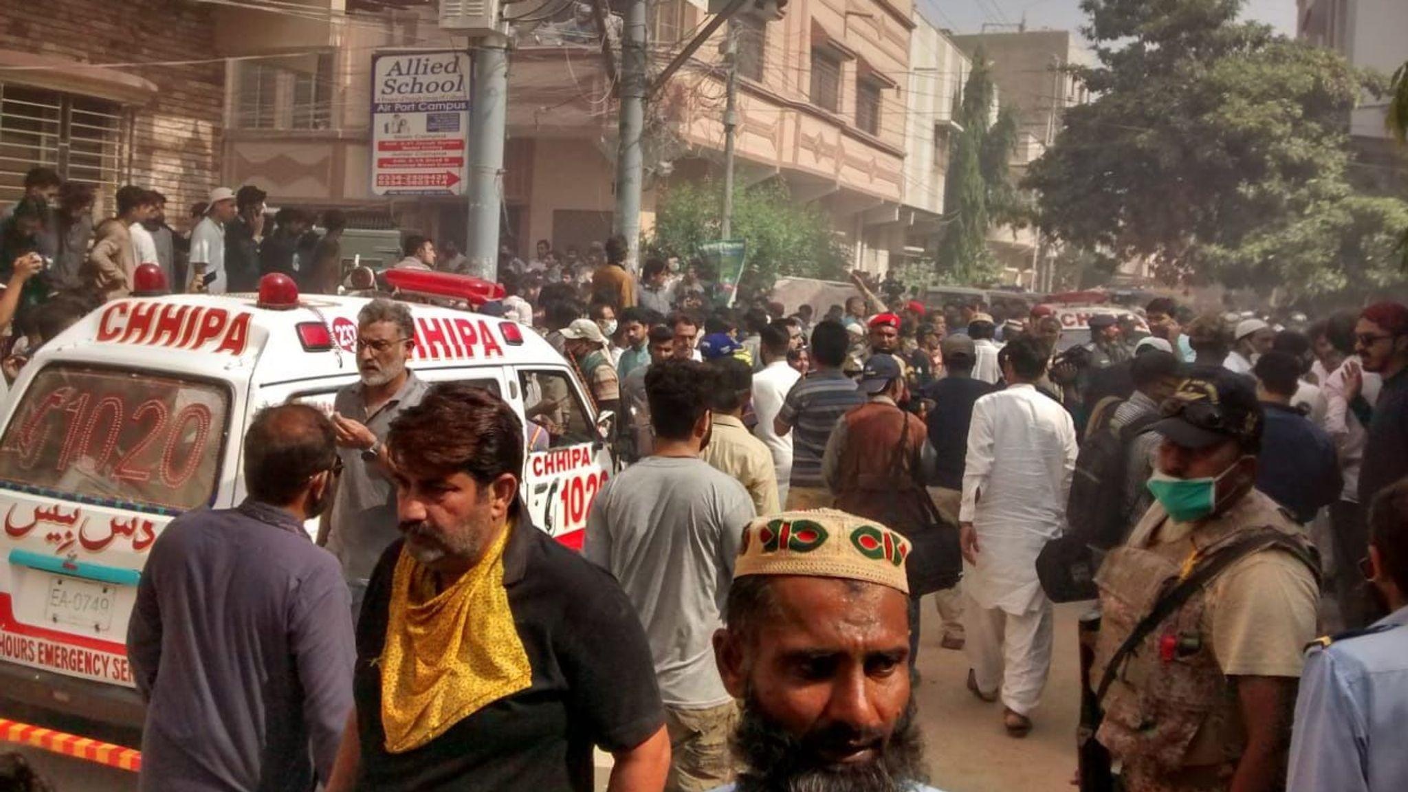 tai nan may bay Pakistan anh 4