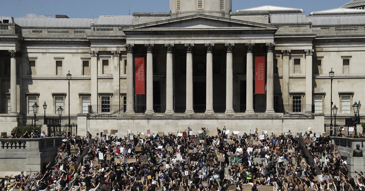 Bieu tinh nguoi da den chet o My lan den London, Berlin va Toronto hinh anh