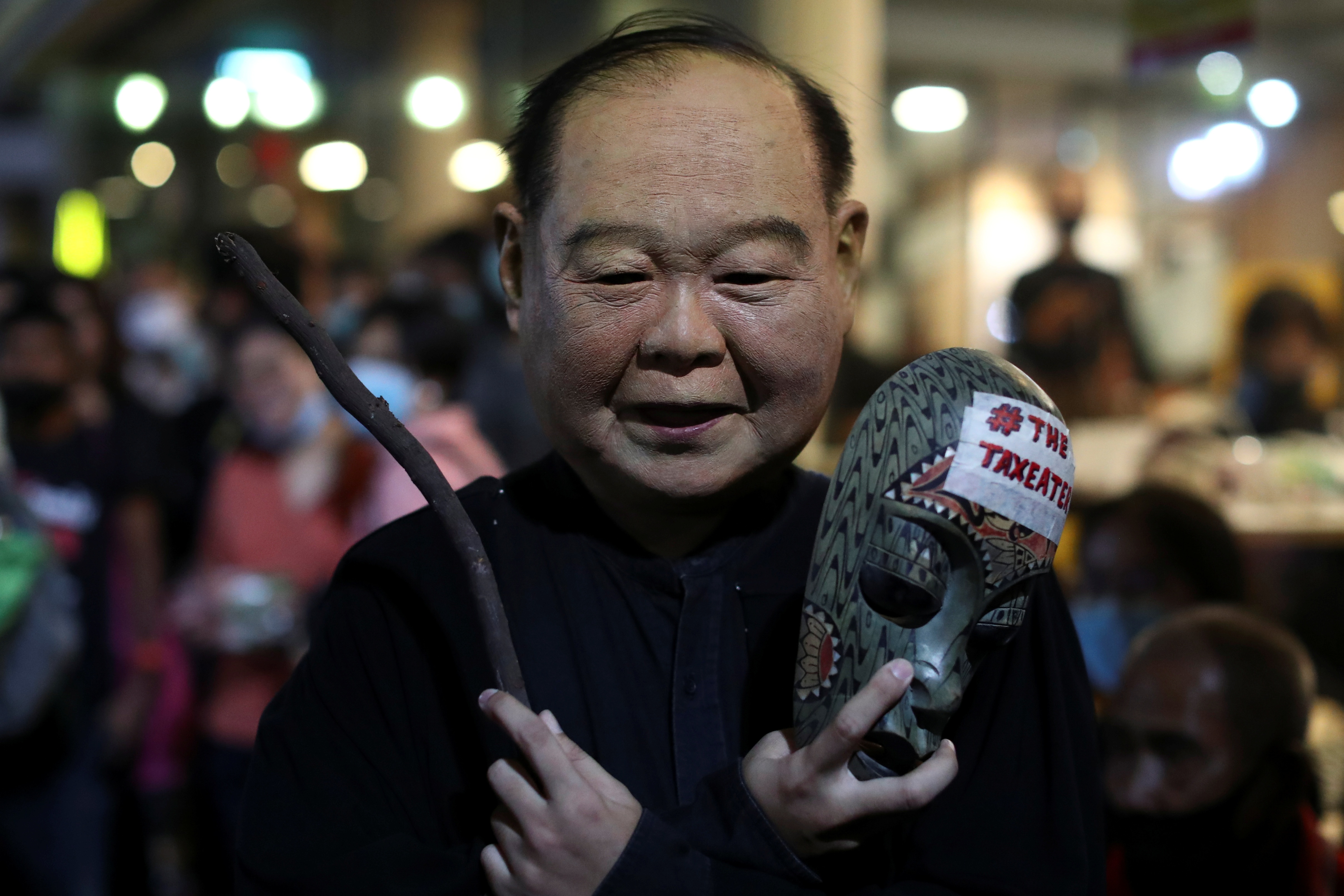 gioi tre Thai Lan bieu tinh anh 7