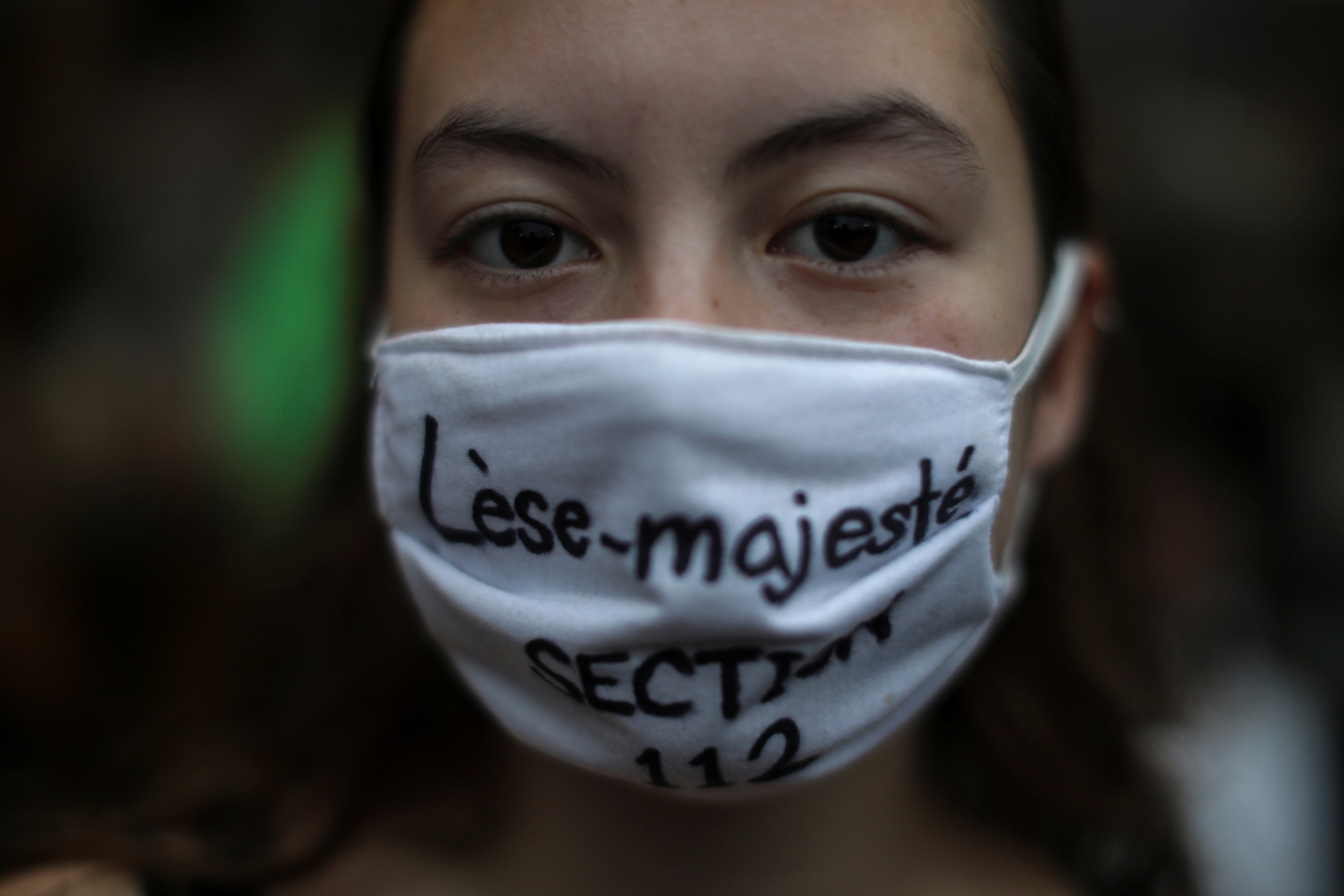 gioi tre Thai Lan bieu tinh anh 9