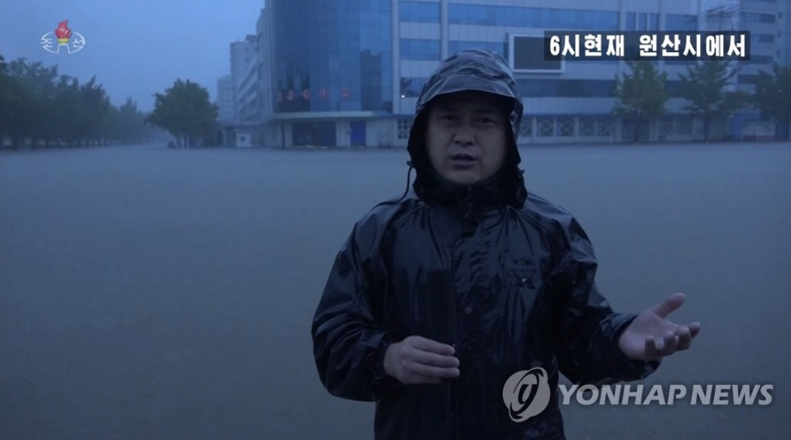 bao Maysak gay lu lut o Trieu Tien anh 1