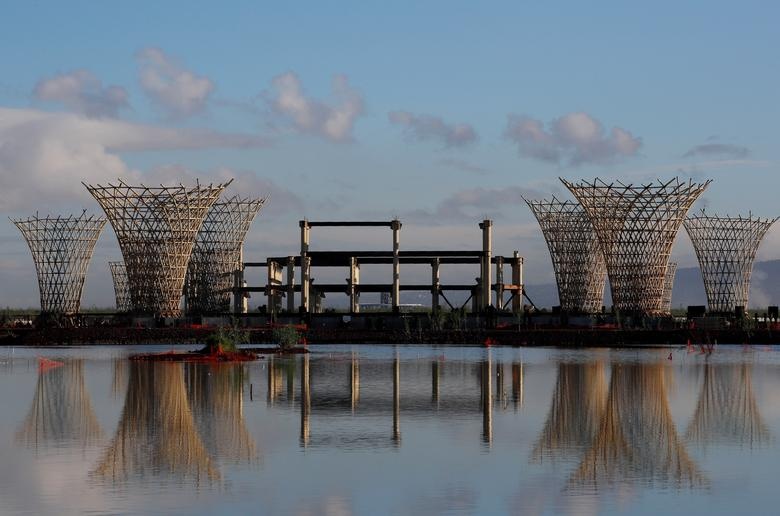 san bay bi bo hoang o thu do Mexico anh 2