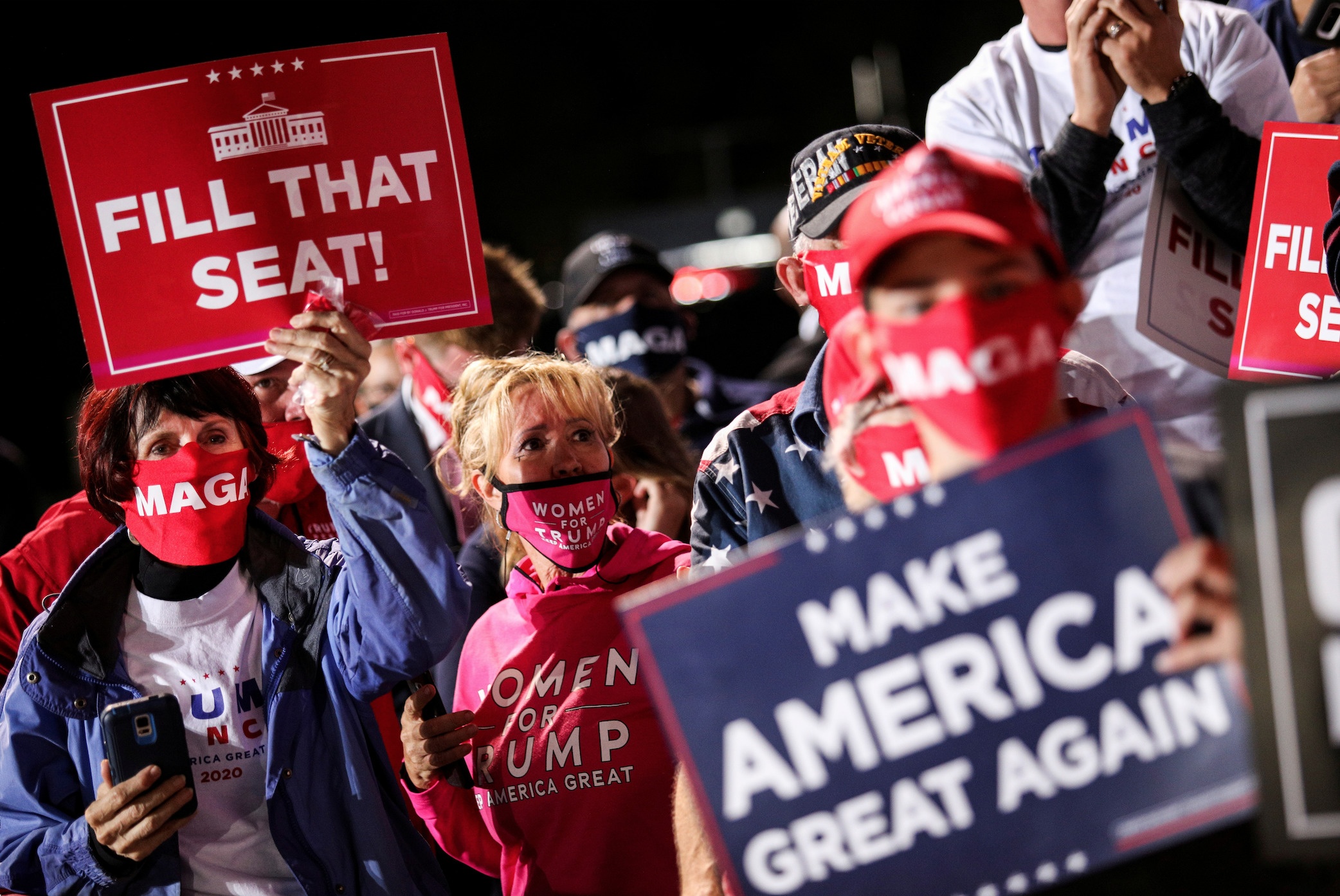 Tong thong Trump van dong tranh cu o Ohio anh 2