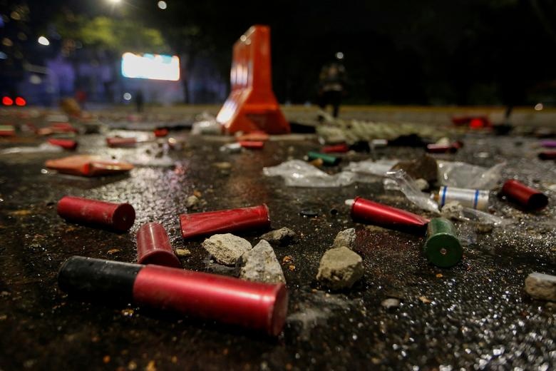 bieu tinh phan doi luat lao dong o Indonesia anh 8