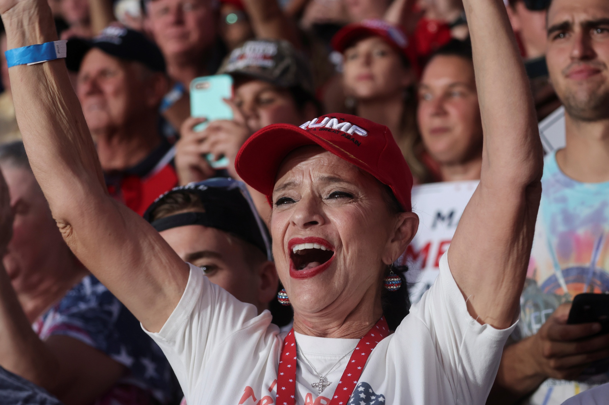 Trump van dong tranh cu o Florida anh 5