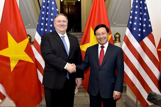 Chuyen tham cua ong Pompeo the hien su ung ho mot Viet Nam manh me hinh anh