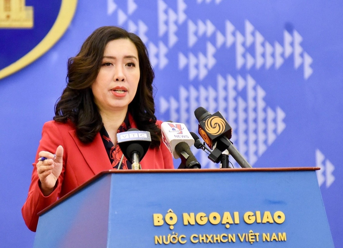 Bo Ngoai giao len tieng viec My xac dinh Viet Nam thao tung tien te hinh anh