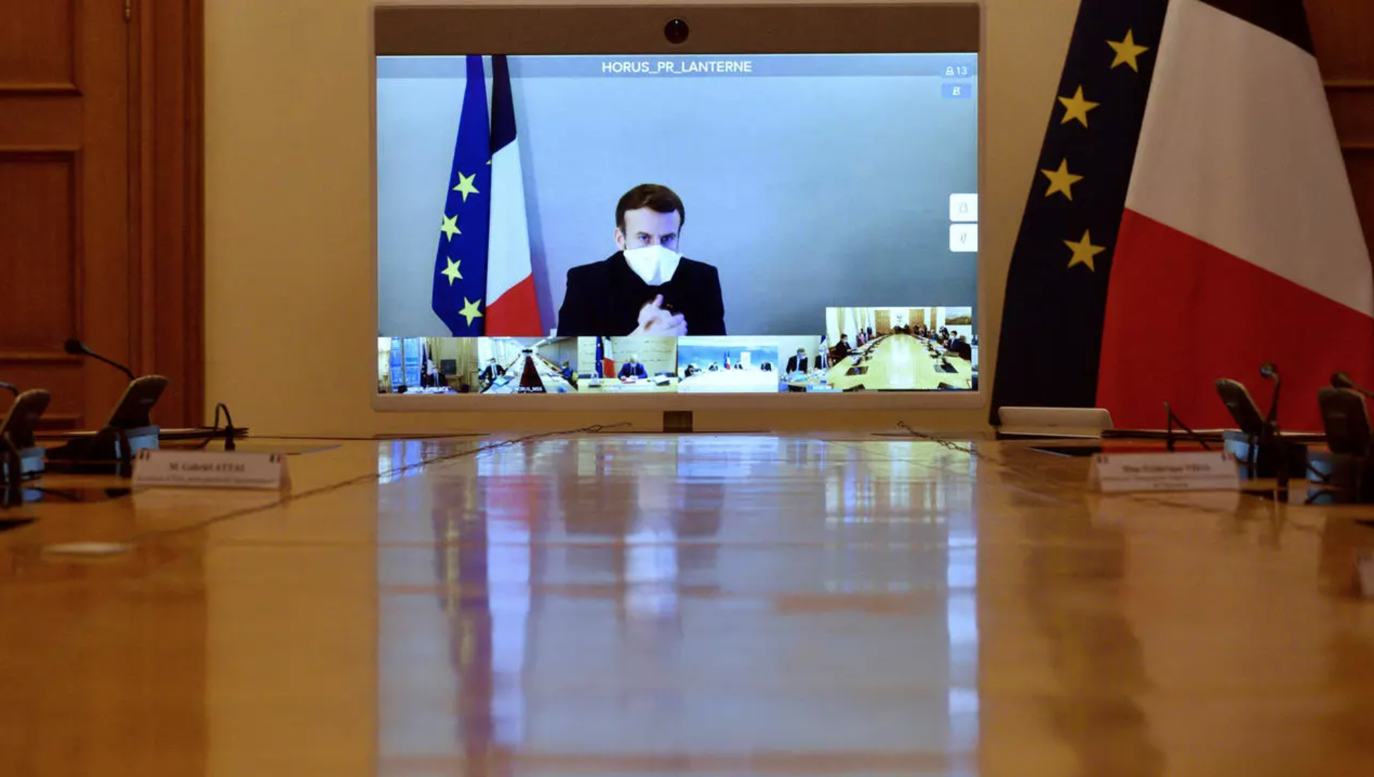 tinh hinh suc khoe ong Macron anh 1