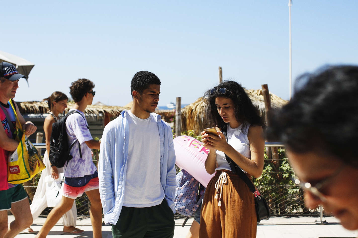 Camera an cho thay nan ky thi o bai bien Phap hinh anh