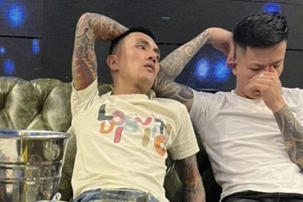 To chuc su dung ma tuy trong ham quan karaoke hinh anh