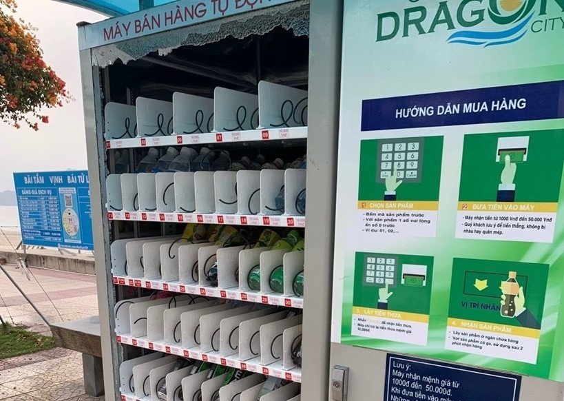 Dap pha may ban hang tu dong o Quang Ninh hinh anh