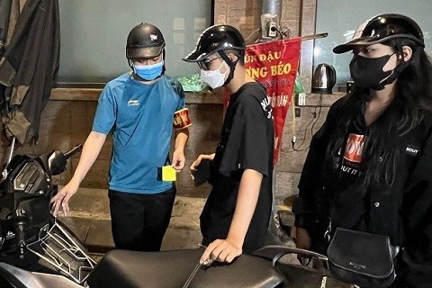 Luc luong 141 vay bat nhom thanh nien lang lach, danh vong xe may hinh anh