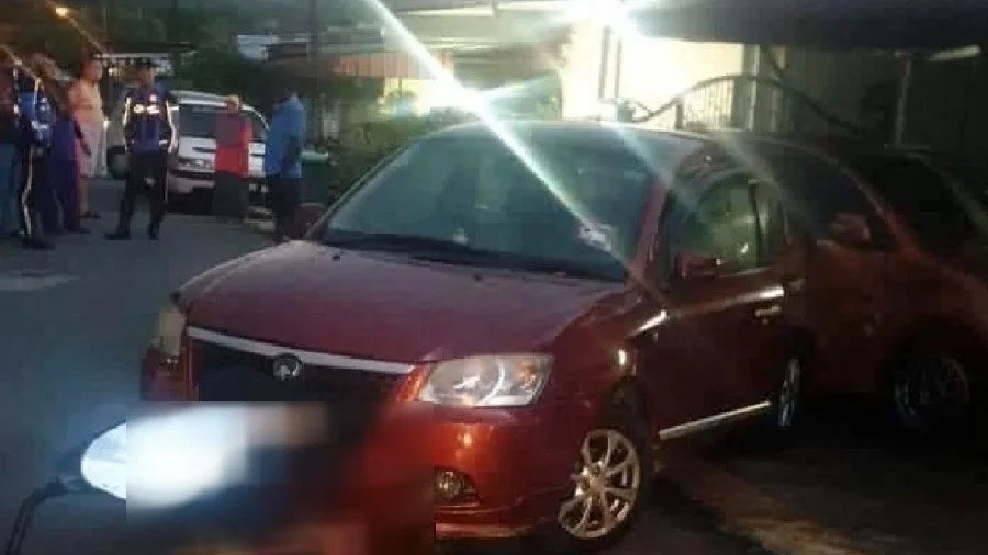Vo tinh lui xe trung vo, tai xe Malaysia doi dien an tu hinh anh