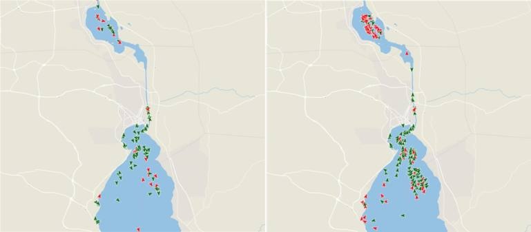 tau bi mac ket kenh dao suez anh 2