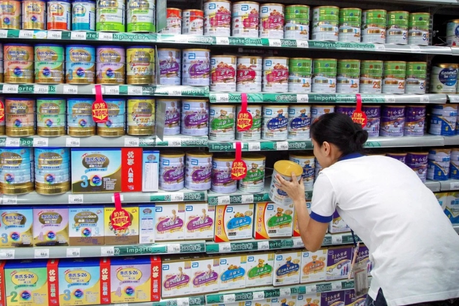 So dich Covid-19, dan Trung Quoc o at mua sua bot ngoai hinh anh