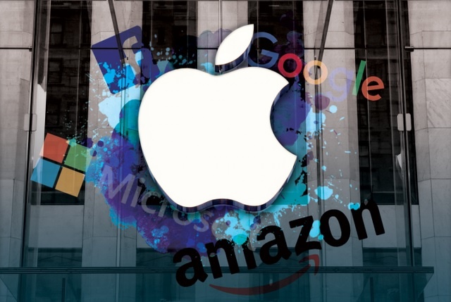 Amazon, Apple va Microsoft lao nhanh trong cuoc dua 2.000 ty USD hinh anh