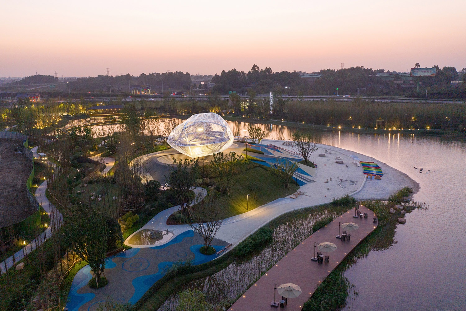 do thi xanh trung quoc khong nguoi o anh 1