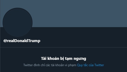 twitter facebook giam sau khi khoa tai khoan ong trump anh 1