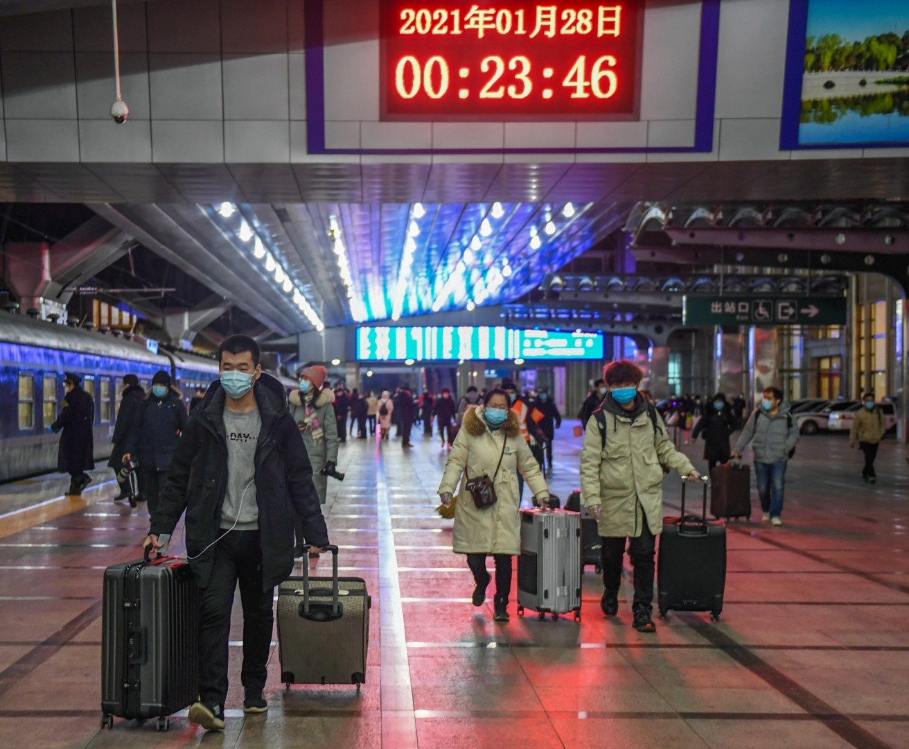 Mot nam ve que an Tet rat khac cua lao dong Trung Quoc anh 1