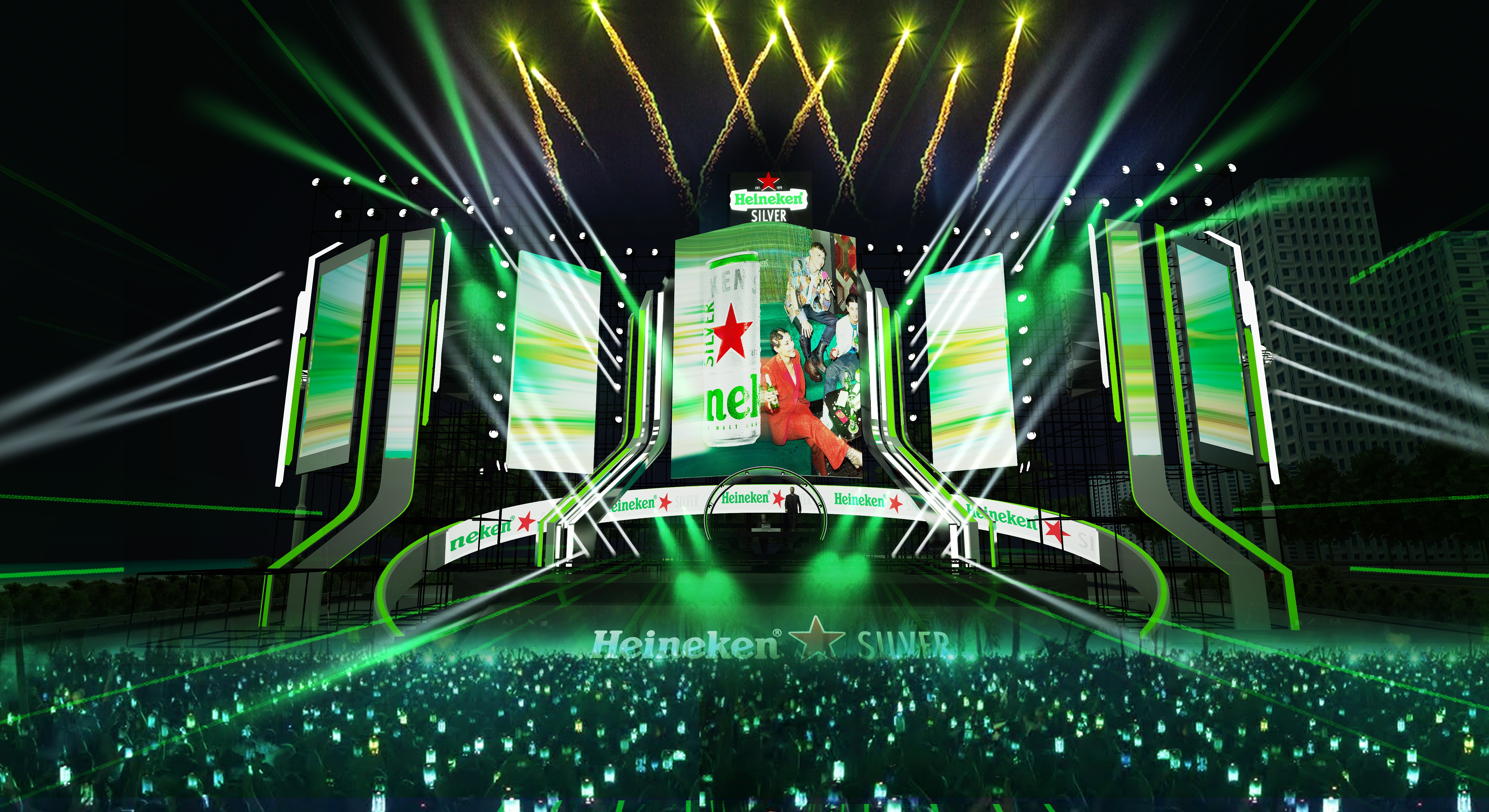 Heineken Silver Multiverse thoi bung sieu vu tru am nhac cung DJ Snake hinh anh