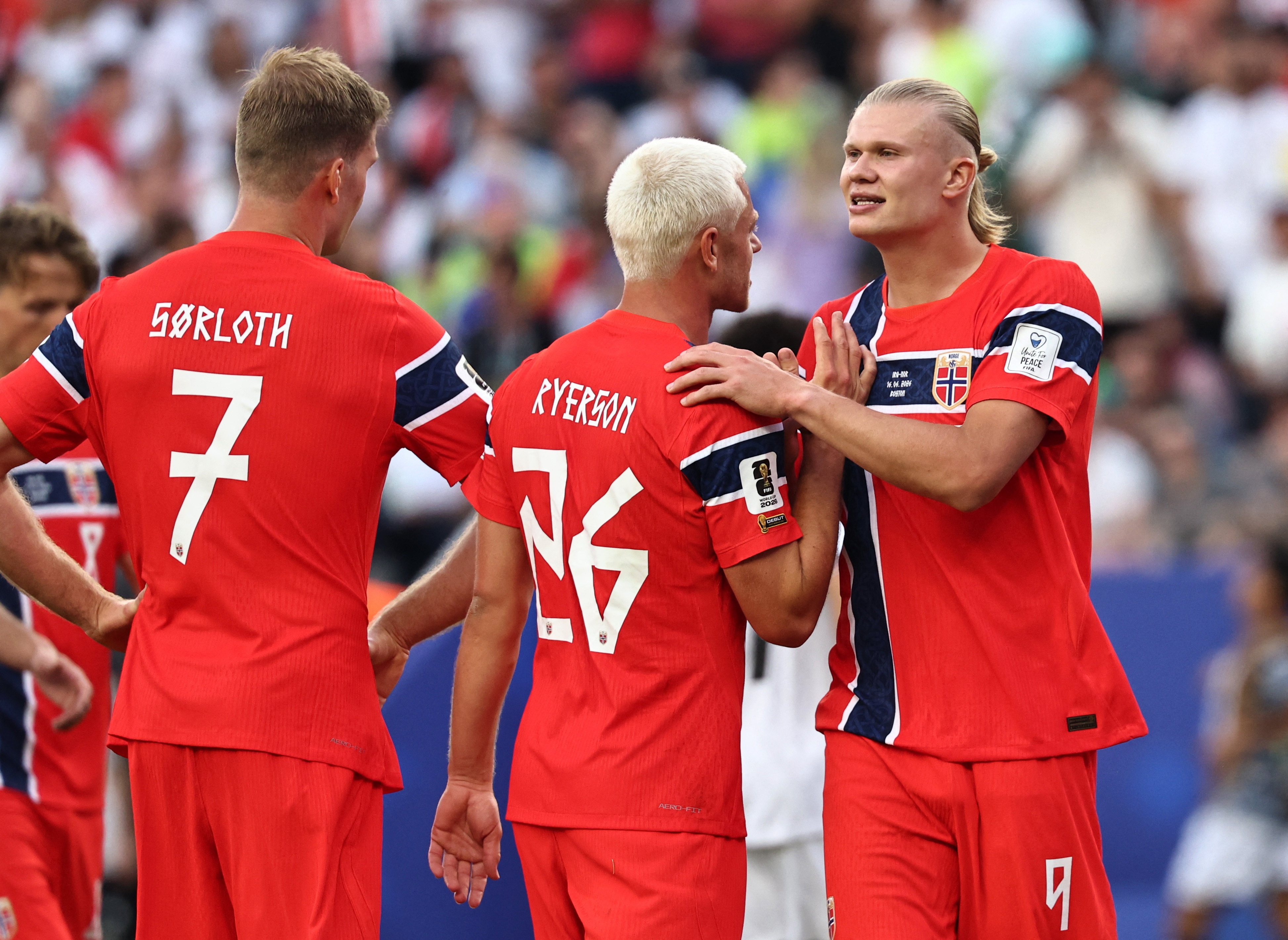Iraq 1-2 Na Uy: Haaland ruc sang hinh anh