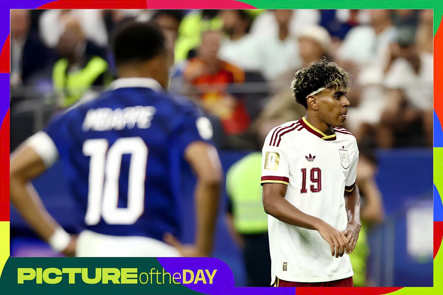 Khoanh khac World Cup: Mbappe bat luc truoc Yamal hinh anh